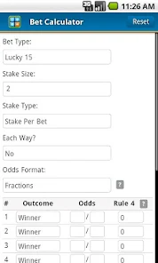 Lucky 15 Betting Strategy 