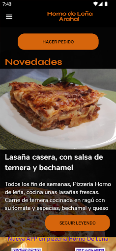 Horno de Leña Screen 2