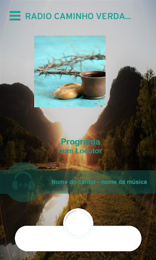 Android application Radio Caminho Verdade e Vida screenshort