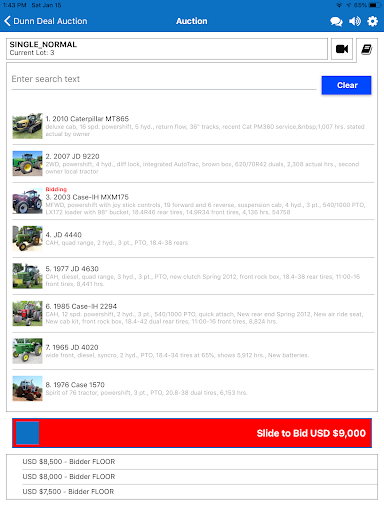 Dunn Deal Auction Live