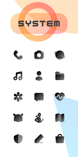 CHIC DARK Icon Pack Screen 2