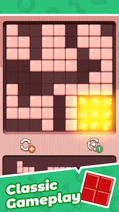 Pink Block Puzzle - Screenshot 1