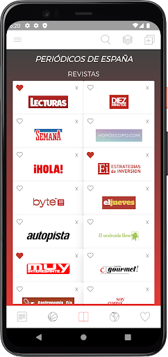 Periódicos Españoles Screen 3