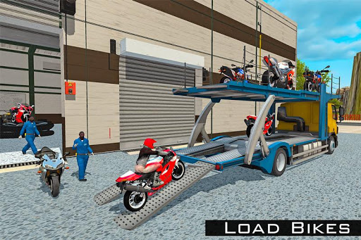 Bike Transporter Big Truck screenshots 1