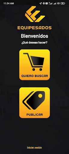 Android application Equipesados screenshort