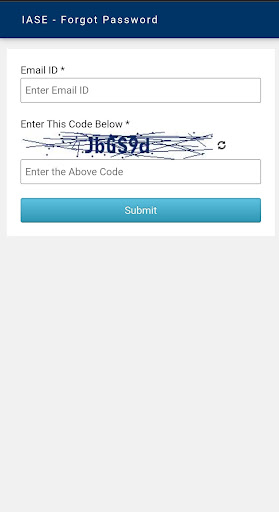 IASESRDR Student Portal Screen 2