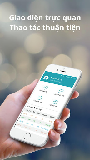 Android application Huyết Áp 24h screenshort