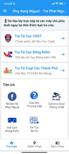 iNguoi - Tra Cứu Phạt Nguội Screenshot 1 - AppWisp.com