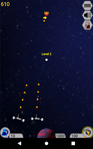 Android application Planet defender full version screenshort