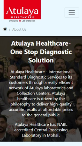 Atulaya Healthcare Screen 3