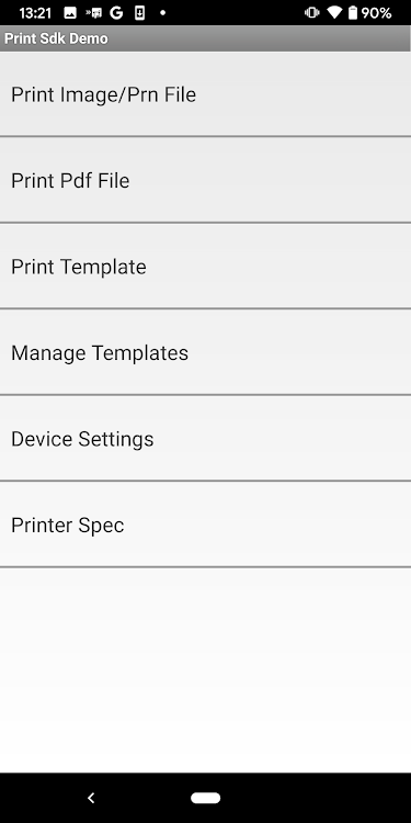 Brother Print SDK Demo - 4.7.3 - (Android)