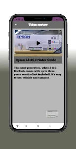Epson L3116 Printer Guide