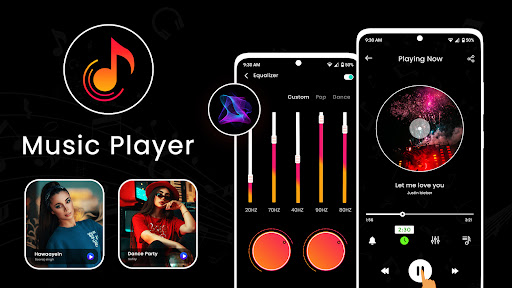Android application Spectrum Music Visualizer screenshort