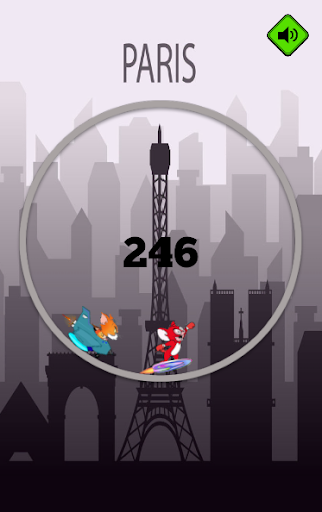 Color Helix Cat Runner Game