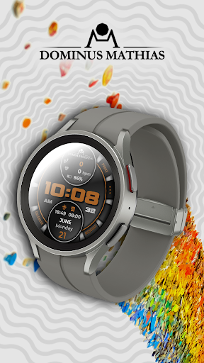 DM | 019 Digital Watch Face Screen 3