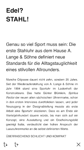 ARMBANDUHREN Magazin