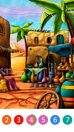 Game screenshot Mia's Journey - Coloring Book apk download