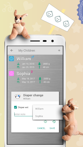 Baby Care Tracker - Breastfeeding 1.16.17 Screenshots 5