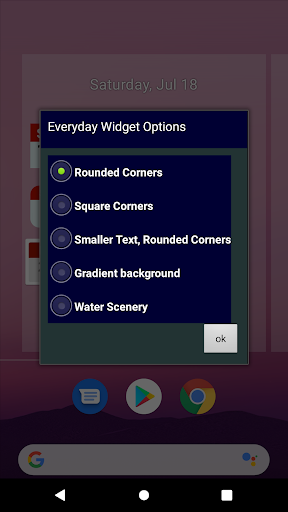 Day Widget Screen 3