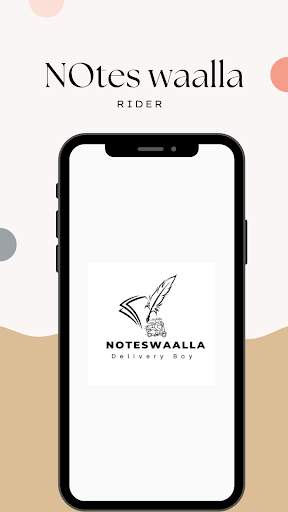 Android application Notes Waalla Rider screenshort