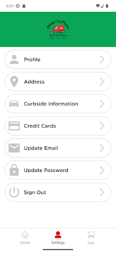 Screenshot of Block City Pizza