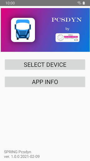 Android application SPRING Pcsdyn screenshort