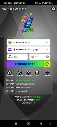 TOPNET Screen 2