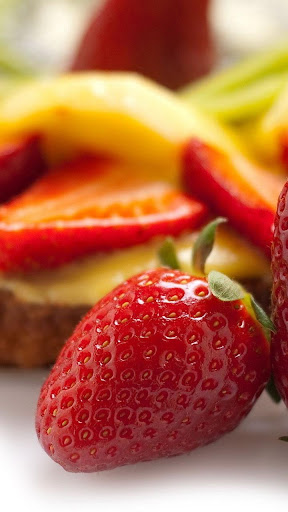 Strawberry Live Wallpaper Screen 2