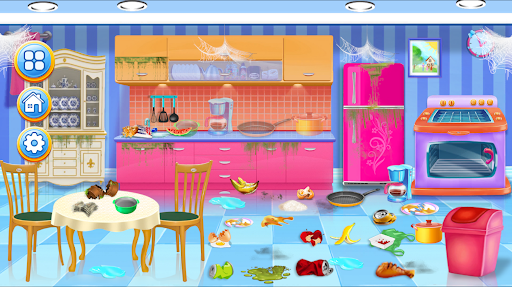 Android application Doll House Design Home Games screenshort