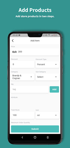 Willdelivery Store Screen 3