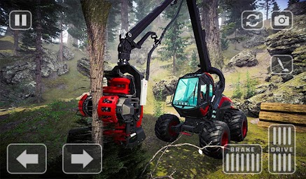 Lumberjack Simulator Truck Driving 3D Game