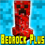 Cover Image of ダウンロード Bedrock Plus Mod for Minecraft PE 7.1 APK