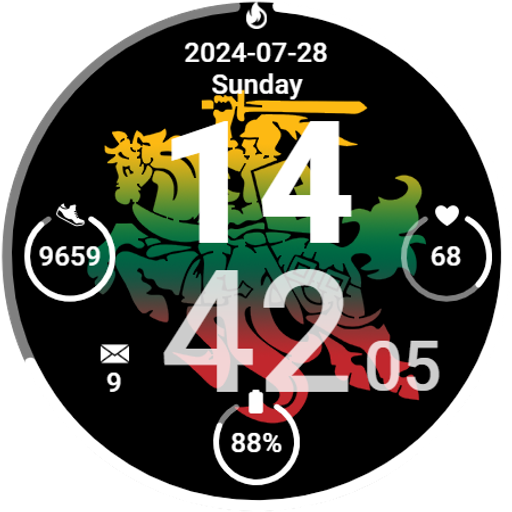 Vytis - Watch Face for Wear OS Download on Windows