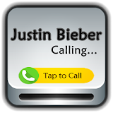 Justin Bieber call fake 2 icon