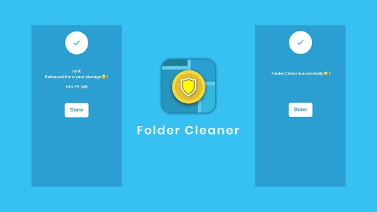 Junk & Empty Folder Clearner Capture d'écran