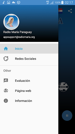 Radio Maria Paraguay Screen 3