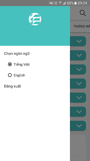 Android application nxPos Manager screenshort