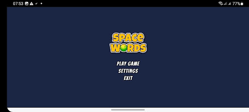 Android application Vocabularying candy words game screenshort