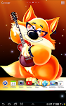 screenshot of Cute Fox Live Wallpaper