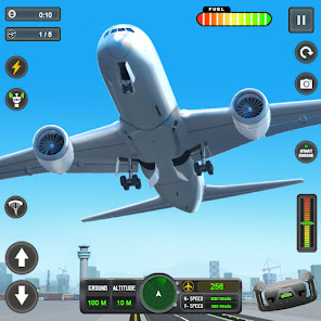 Pilot Simulator: Airplane Game Mod + Apk(Unlimited Money/Cash) screenshots 1