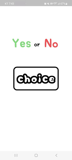 Android application Yes or No - just click screenshort
