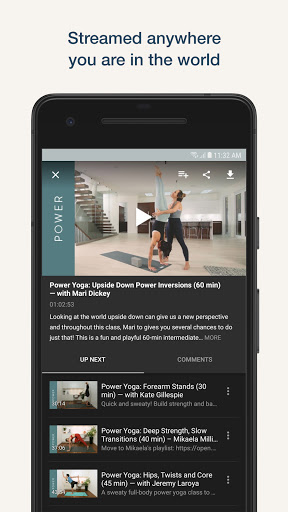 Screenshot of YYOGA at Home