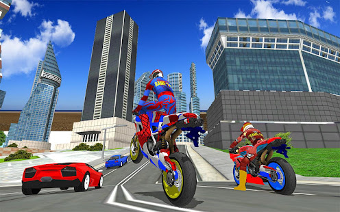 Motorbike Stunt Super Hero 3D  Screenshots 6