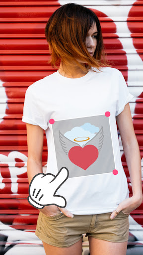 Android application T-shirt design - Clothes Maker screenshort