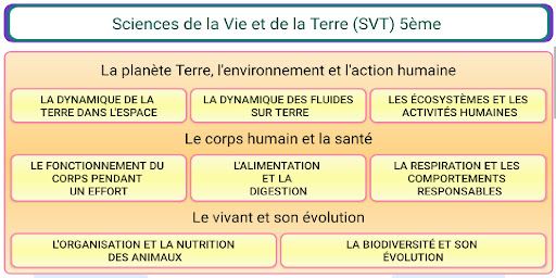 Android application Cours SVT 5ème screenshort