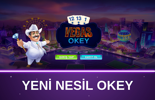 Android application Vegas Okey screenshort