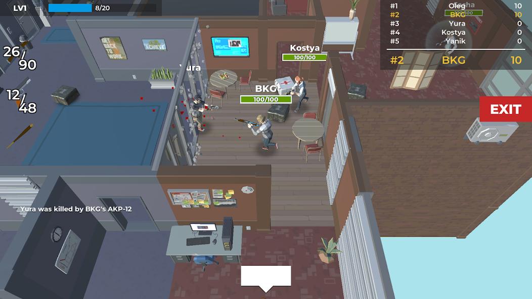 Multiplayer  Office Strike 1.1 APK + Mod (Unlimited money) untuk android