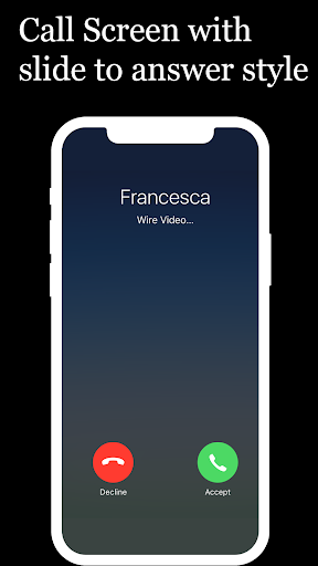 Android application iOS Phone Dialer - iCallScreen screenshort