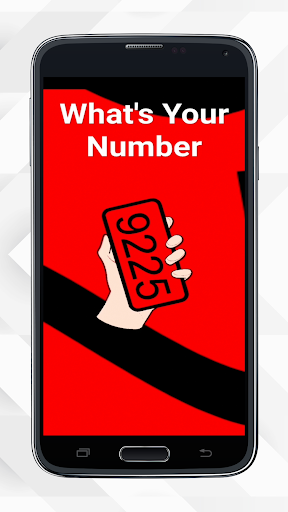 Android application What's Your Number screenshort