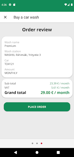 WashXL Screen 3